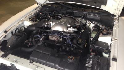 1998 Ford Mustang Cobra Convertible Under the Hood